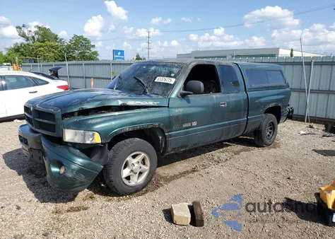 2001 Dodge Ram 1500 из США, поврежденный, VIN 3B7HC13Z01M247687